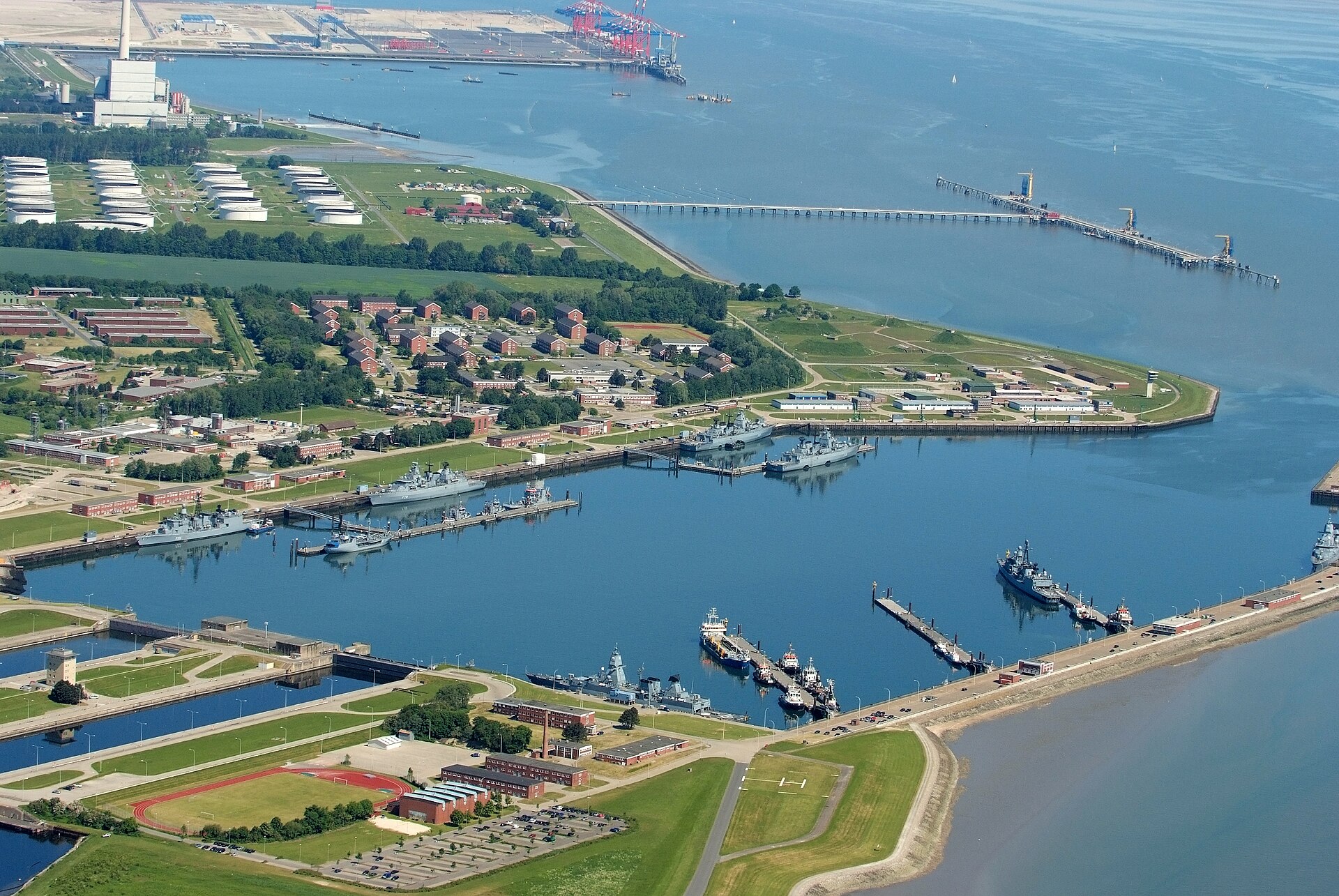 Marinestützpunkt Heppenser Groden